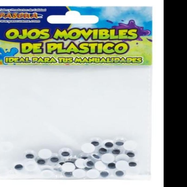 OJITOS MOVIBLES 06MM. PASCUA BOL.C50PZ E.20 C.500